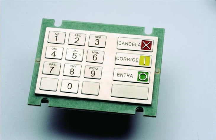 Industrial Quality PCI Approved ATM Keyboard