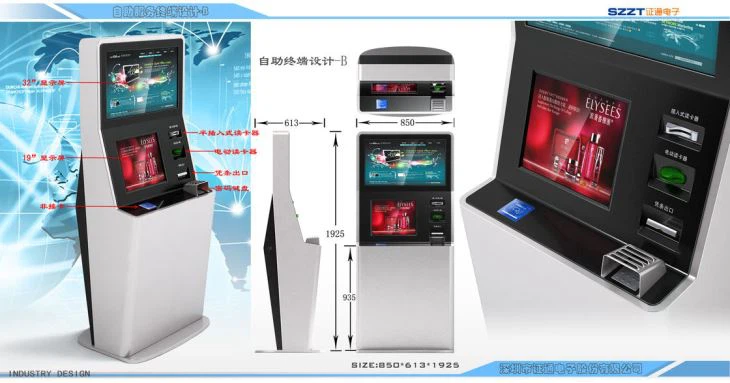 Lobby Style Interactive Payment Kiosk