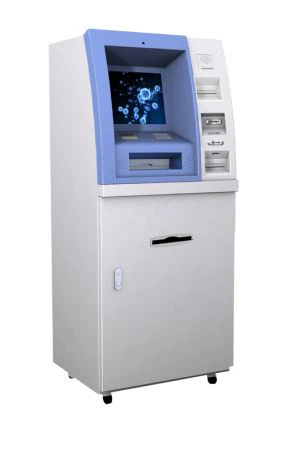 Wall Through Bill Payment / Banking Kiosk with Card Dispenser & Printer